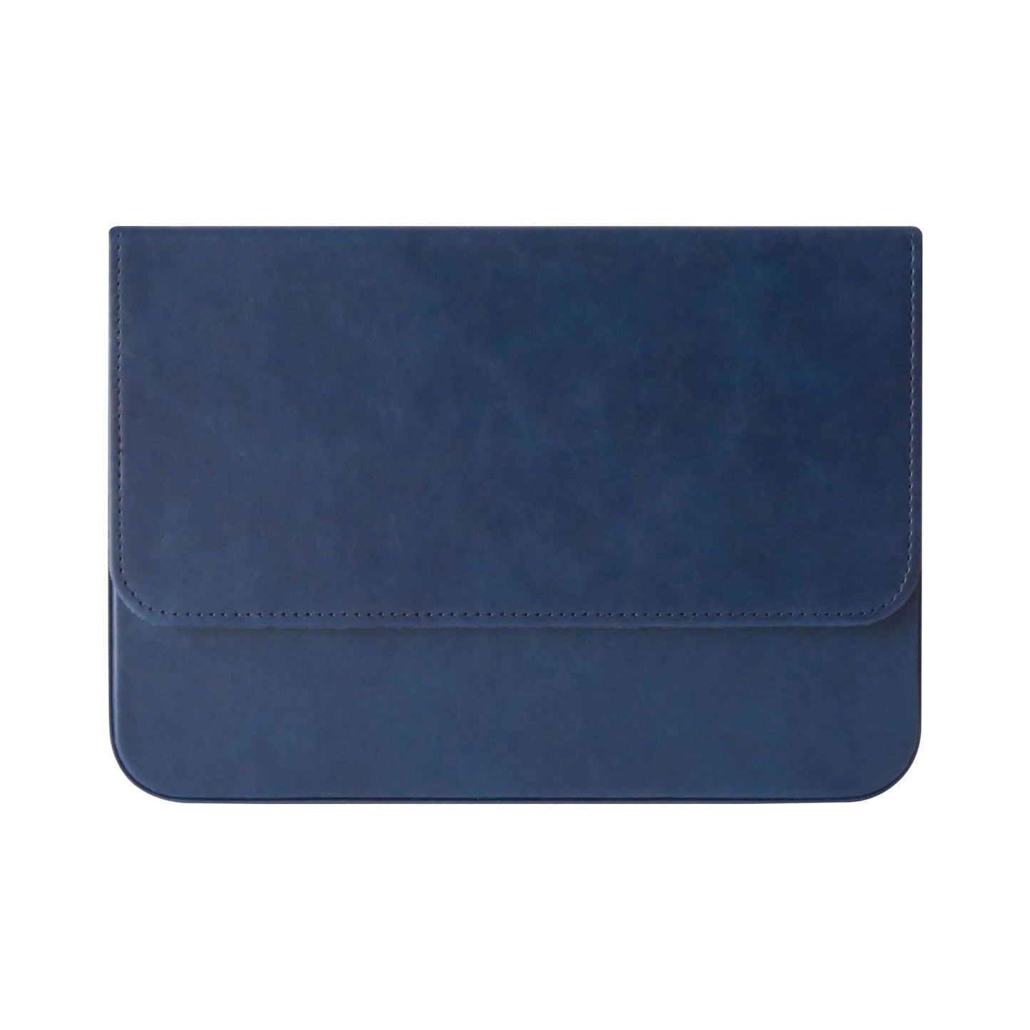 MIVLXLX PU Leather 12 Fountain Pen/Pencil Tray Case Organizer, Fashion Design, Handmade, Magnetic Closure with Drawer, Christmas Gift for Man/Woman/Office, 12 Slots(blue)