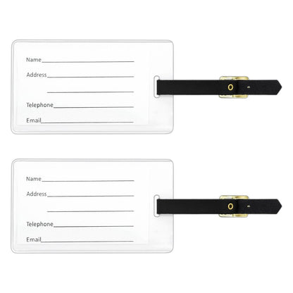 Harry Potter Ravenclaw Painted Crest Luggage ID Tags Carry-On Cards - Set of 2