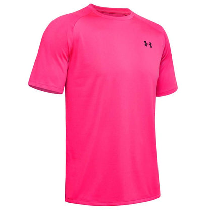 Under Armour Men's Tech 2.0 Short-Sleeve T-Shirt , Pink Surge (687)/Black, Large