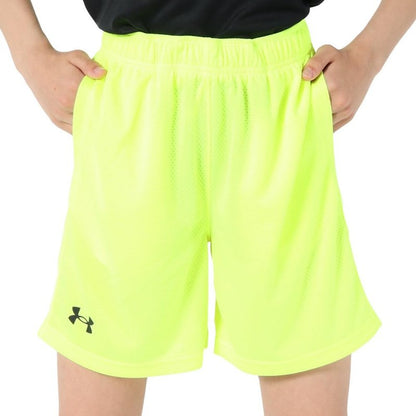 Under Armour Boys Tech Mesh Shorts, (731) High Vis Yellow / / Black, Large