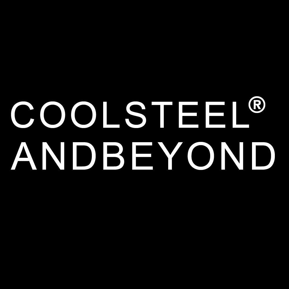 COOLSTEELANDBEYOND Mens Double-Row Black Red Braided Leather Bracelet Bangle Wristband with Black Stainless Steel Ornaments