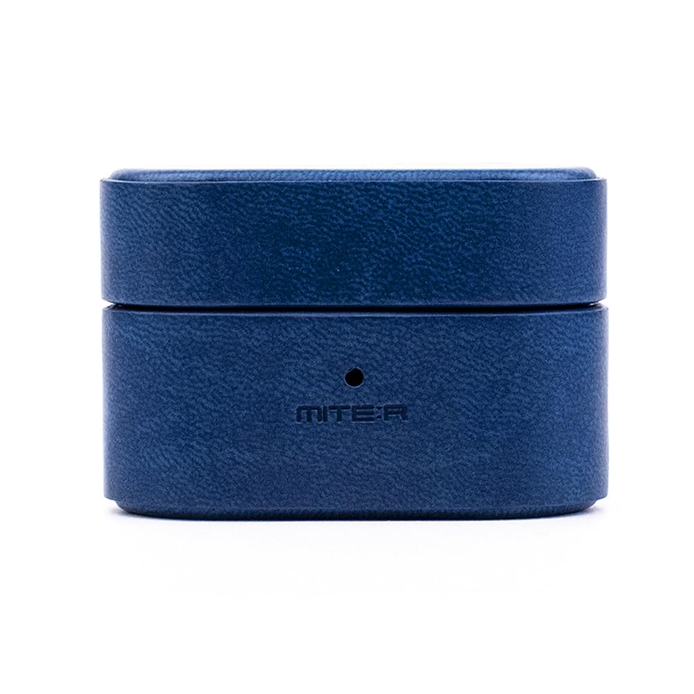 MITER Handcrafted PU Leather Case for Sony WF-1000XM6 – Premium Italy PU Leather, Scratch Resist Protection, Made in Korea (Navy)