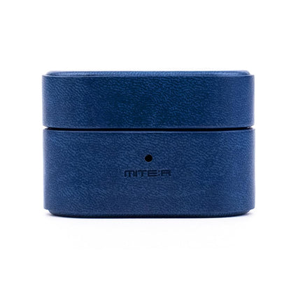 MITER Handcrafted PU Leather Case for Sony WF-1000XM6 – Premium Italy PU Leather, Scratch Resist Protection, Made in Korea (Navy)