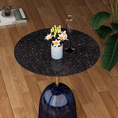 FunStick Galaxy Granite Contact Paper Peel and Stick Countertops Black Granite Countertop Contact Paper Waterproof Self Adhesive Marble Wallpaper for Kitchen Bathroom Sink Cabinets Table 15.7"x78.7"