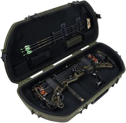 SKB Cases Mathews Iseries Shaped Bow Case - Durable Od Green Design | 43-Inch Size