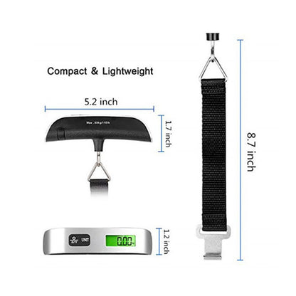 Luggage Scale, Easy to Carry, Small in Size, Suitable for Carrying, 110 pounds, Will be a Popular Luggage Scale in The Future (1)