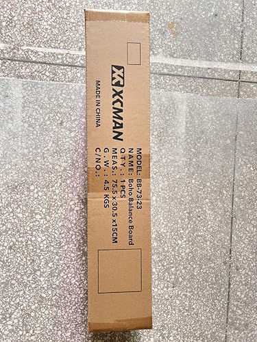 XCMAN Surf Balance Board Trainer with Roller Wooden Exercise Balancing Stability Trainer - Non Slip Surface for Adults |Balance Board Surfing,Snowboarding,Skateboarding,Hockey,Yoga