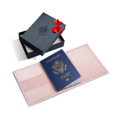 MAVRIK Pilot Document Holder – Genuine Leather Passport Wallet for Pilots – Aviation Gift, Travel Organizer, Pilot License Holder, FAA Medical Holder, Flight Bag Essential