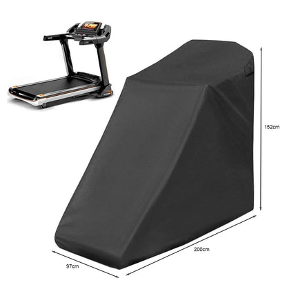 Treadmill Cover Waterproof, Dustproof Running Machine Cover Exercise Workout Equipment Protective with Windproof Drawstring and Air Vents for Home Gym Indoor Outdoor (1)
