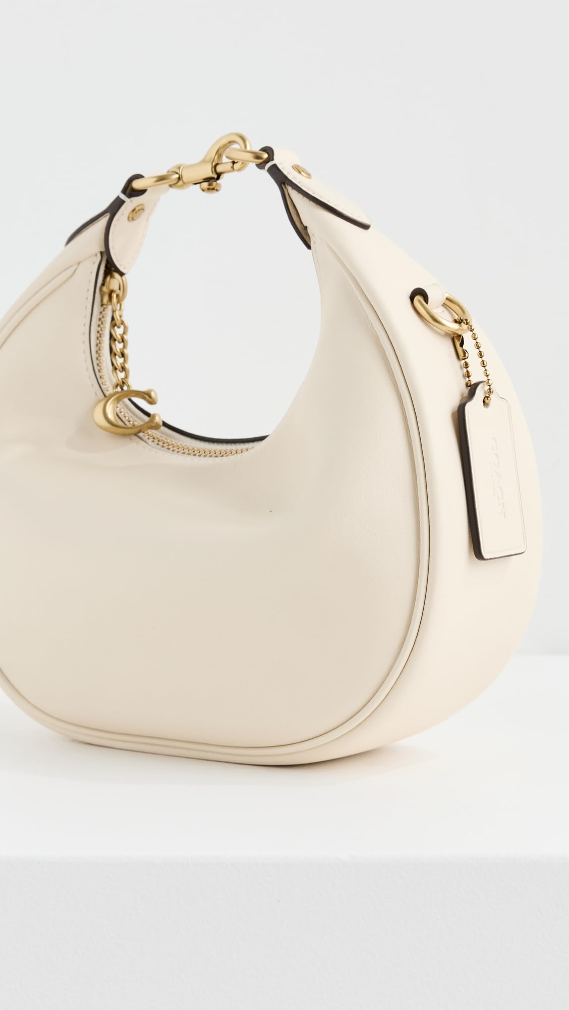 Coach Women's Glovetanned Leather Jonie Bag 22, Chalk, One Size