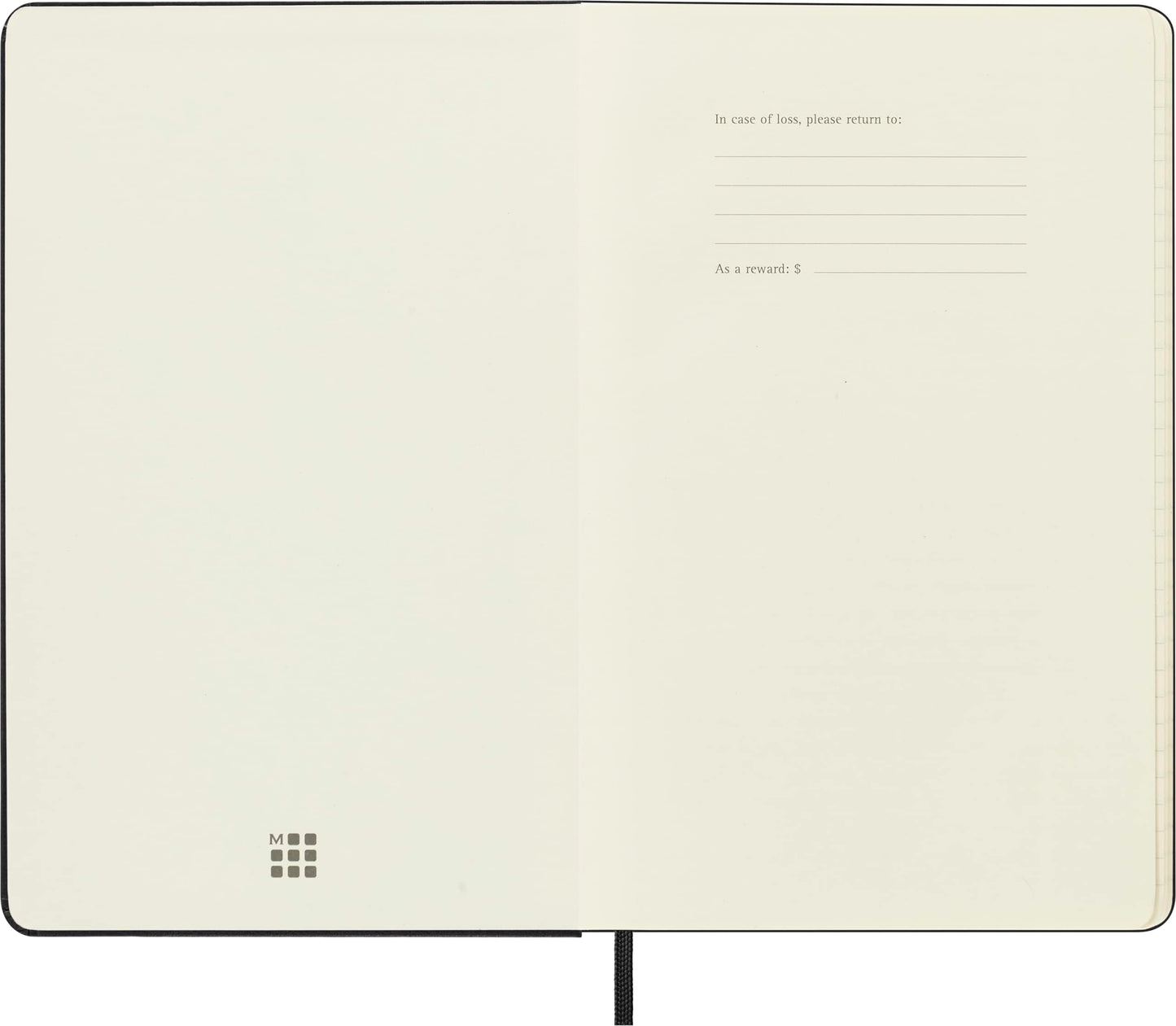 Moleskine Classic Notebook, Large, Ruled, Black, Hard Cover (5 x 8.25)