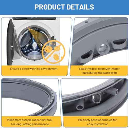 5304505004 for Electrolux Washer Door Seal EFLS627UTT0 EFLS617STT0 EFLS527UIW0 EFLS517SIW0 EFLS627UIW0 EFLS627UTT1 EFLS627UIW1 EFLS517STT0 EFLS527UIW1 EFLS527UTT2 EFLS617SIW0 EFLS627UIW2