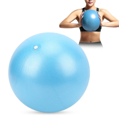 Chiffonade 25cm Non-Slip Exercise Ball for Yoga & Pilates - Small Stability Ball for Core Strength Training, Home Gym, Balance Workouts (Blue)