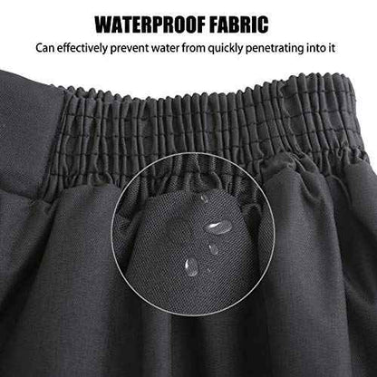 A-SAFETY High Vis Rain Pants for Men Women Waterproof Reflective Safety Rain Trousers Rain Gears for Fishing Sports Works