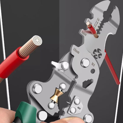 New Multifunctional Foldable Automatic Wire Stripper and Cutter,Wire Crimping Tool for Wire Repair and Splicing