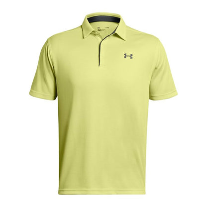 Under Armour Men's Tech Golf Polo, (727) Sonic Yellow / / Pitch Gray, X-Large Tall