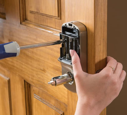 Yale Assure Lever - Keypad Lever Lock (for Doors with no deadbolt) - Keyless Entry with pin Code Unlocking and one-Touch or Auto-Locking - Black Suede