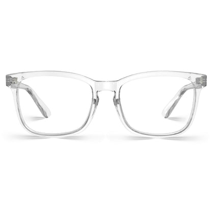 VISOONE Blue Light Blocking Glasses Square with Anti Computer Glare for Gaming Women and Men MONTANA