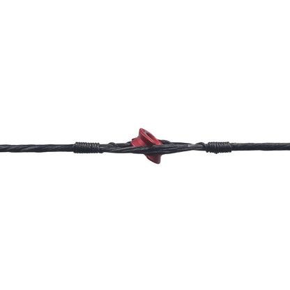 SAS Southland Archery Supply Aluminum Peep Sight for Archery Compound Bow - 2/Pack (Red, 1/8 in)