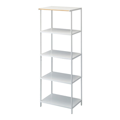 Yamazaki Home Kitchen Appliance 3 tier Storage Rack-Standing Organizer Shelves, One Size, Black