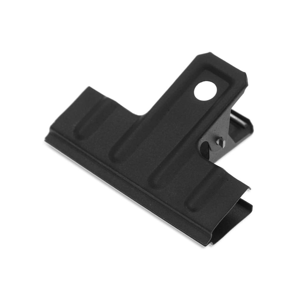 Coideal Black Metal Bulldog Clips 3 Inch – 10 Pack Large Binder Paper Clamps for Office Files, Kitchen Food Bag Sealing, Art Canvas, Drawing Board, Home Organization