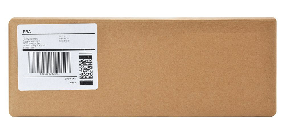 9527 Product 6 up 3-1/3 X 4 Sticker Labels Shipping Address Labels for Laser/Ink Jet Printer,100 Sheets,Total 600 Labels