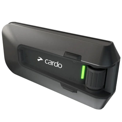 Cardo PACKTALK Edge Motorcycle Bluetooth Communication System Headset Intercom - Dual Pack
