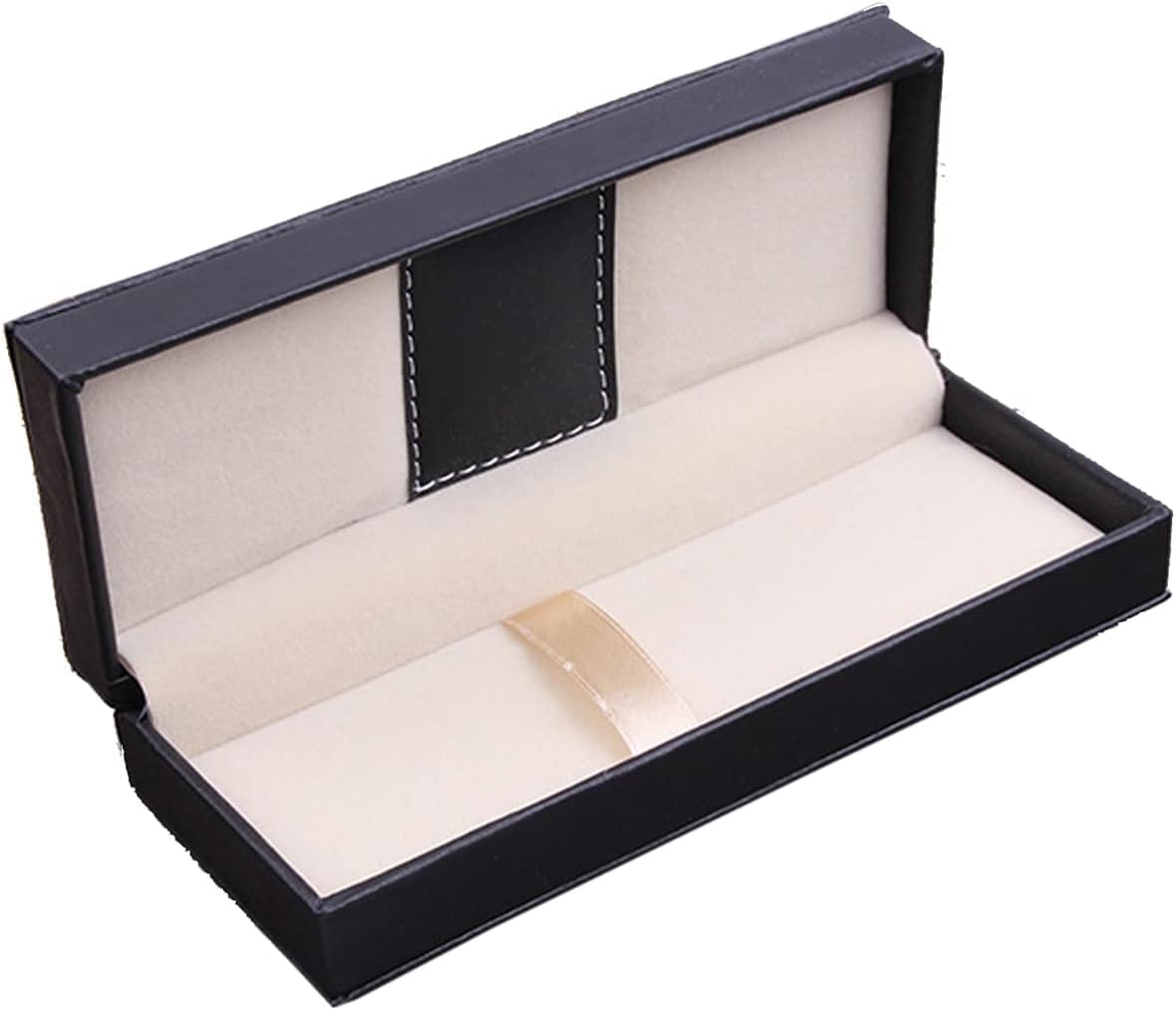 YGHSZ 1 black pen gift box, PU leather long pen gift box, used for gift packaging, office and school supplies