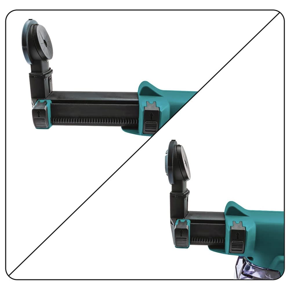 Makita XRH011TWX 18V LXT® Lithium-Ion Brushless Cordless 1" Rotary Hammer Kit, accepts SDS-PLUS bits, w/HEPA Dust Extractor Attachment (5.0Ah)