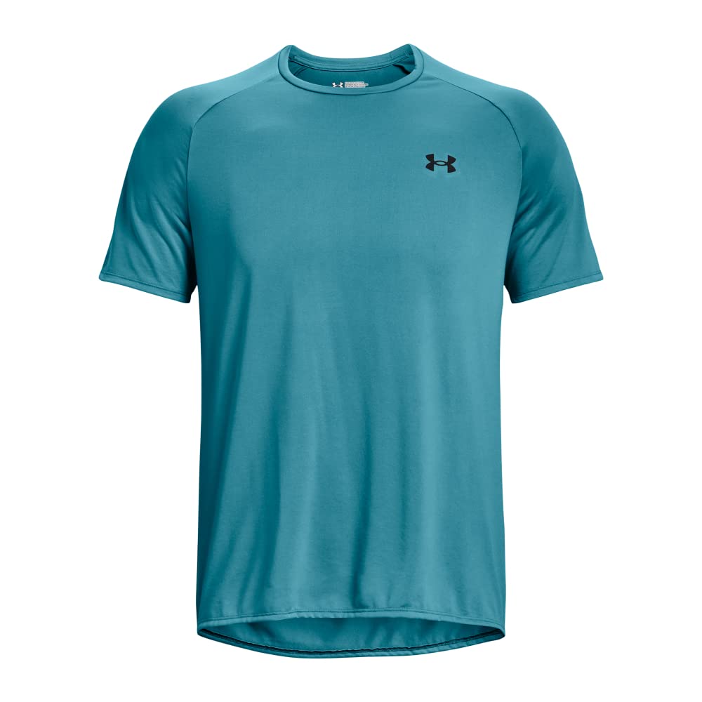 Under Armour Men's Tech 2.0 Short-Sleeve T-ShirtDISC, (433) Glacier Blue / / Black, 4X-Large