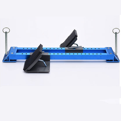 Supvision 30In Lightning Starting Block Sprinter Pedals 6 Angle Adjustable Sprinter Track and Field Aluminum Suitable for Plastic Runway Cinder Track