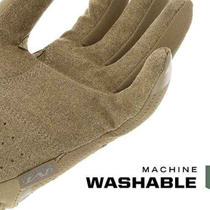 Mechanix Wear: FastFit Tactical Gloves with Elastic Cuff for Secure Fit, Work Gloves with Flexible Grip for Multi-Purpose Use, Durable Touchscreen Capable Safety Gloves for Men (Brown, Large)