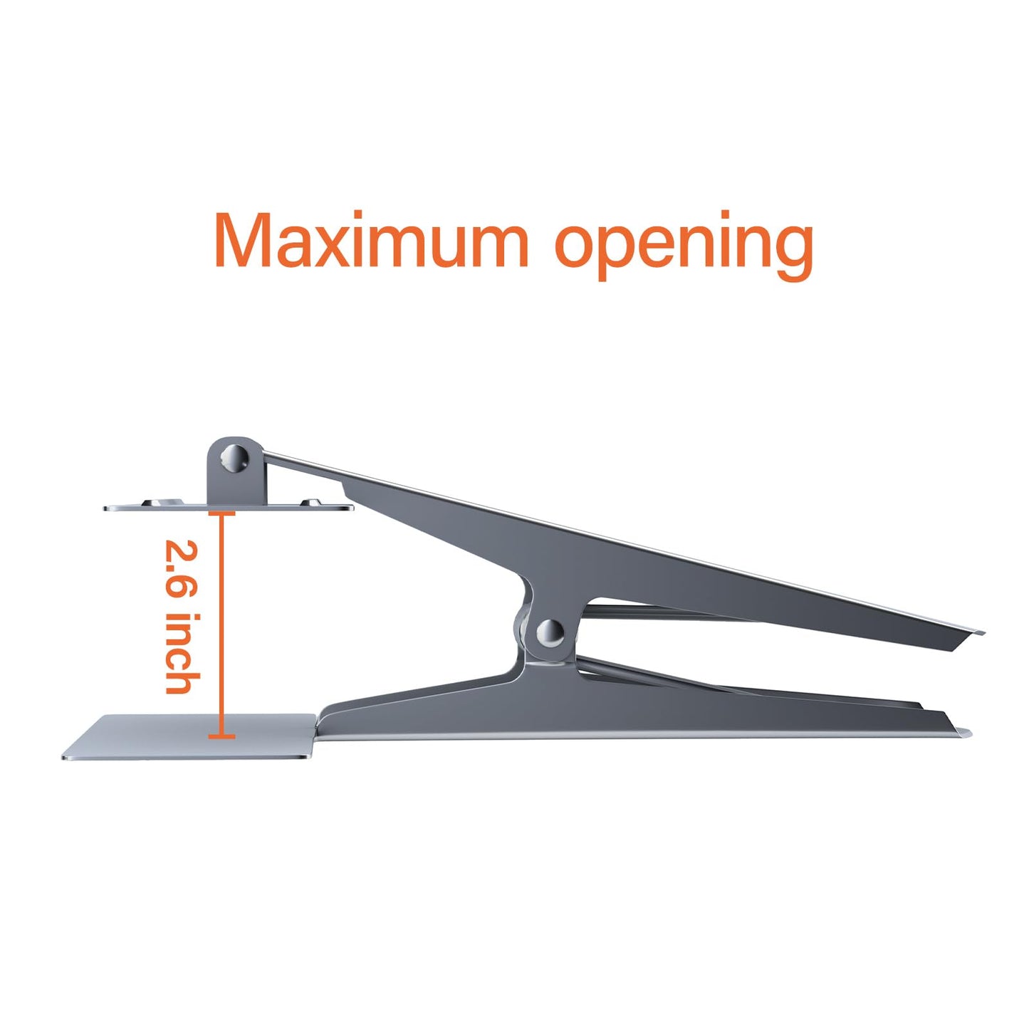 Extra Large 4.7" Heavy Duty Stainless Steel Binder Clips | Jumbo Paper Clamps for Ledgers, Files, Office & Home Supplies(2-Pack)