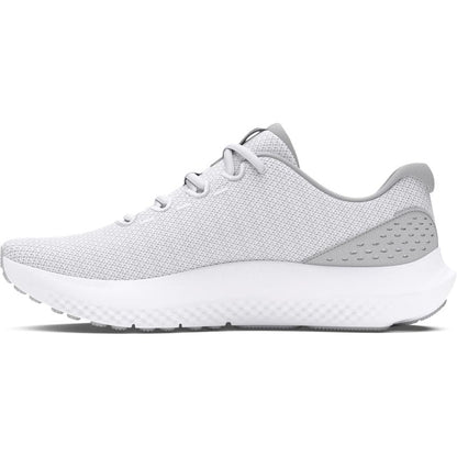Under Armour Men's Charged Surge 4, (100) White/Halo Gray/Black, 15, US