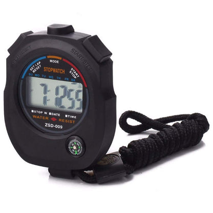 12 Pack Multi-Function Electronic Digital Sport Stopwatch Timer, Large Display with Date Time and Alarm Function,Suitable for Sports Coaches Fitness Coaches and Referees