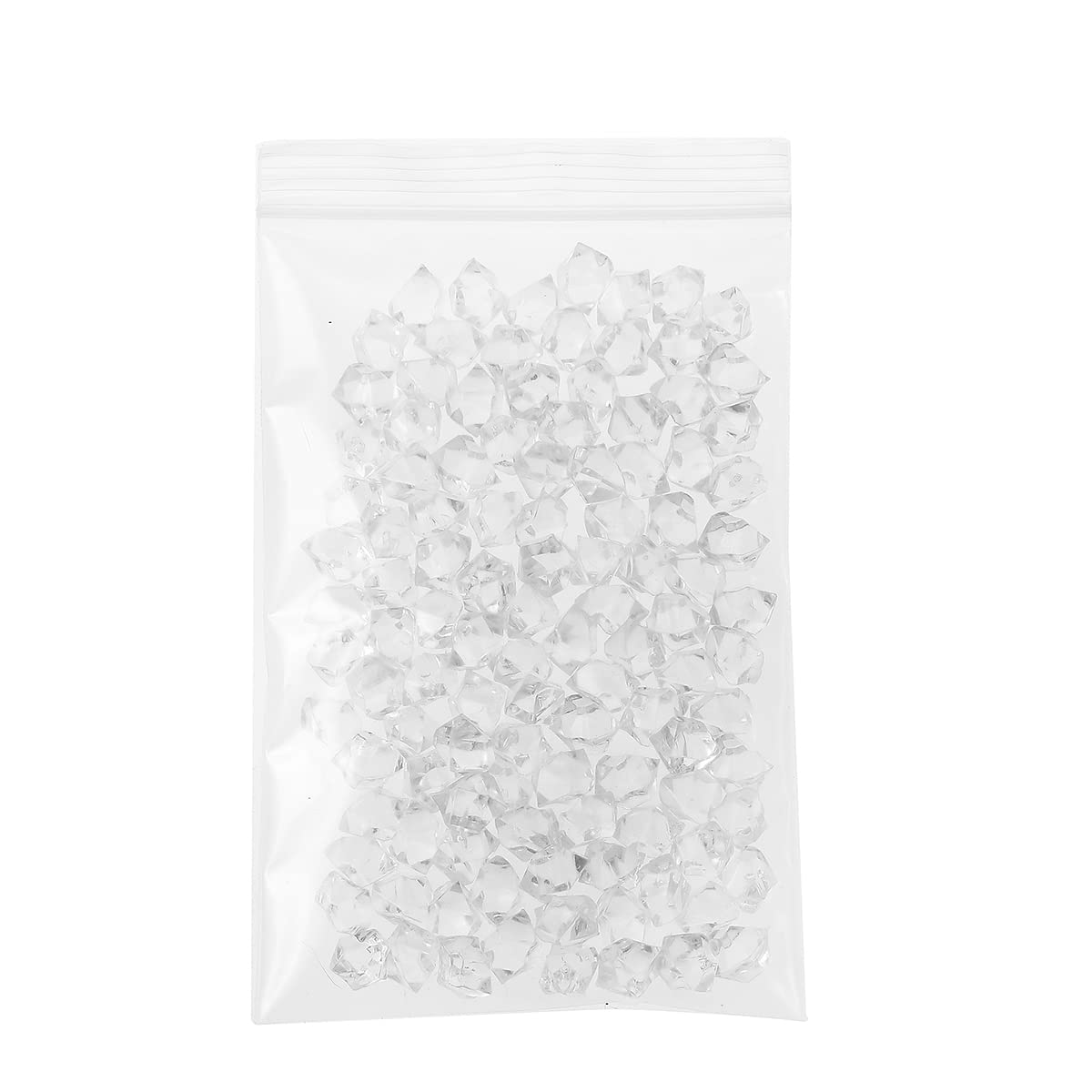 Foopama 200 PCS 4" x 6" Thick Clear Zip Poly Lock Plastic Bags Seal Reclosable Zip Bag Durable 2.4 Mil Photo Cards Snacks Seeds Zipper Bags