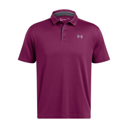 Under Armour Men's Tech Golf Polo, (505) Purple Gemini / / Pitch Gray, 4X-Large