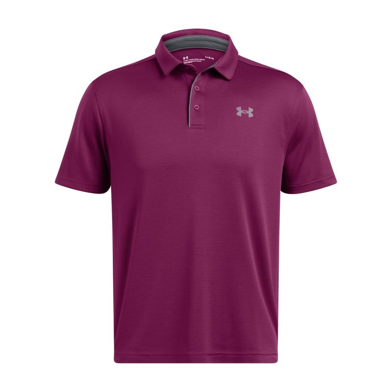 Under Armour Men's Tech Golf Polo, (505) Purple Gemini / / Pitch Gray, X-Large Tall