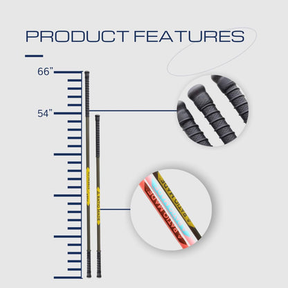 Stretch Stick, flexibility trainer, and mobility aid
