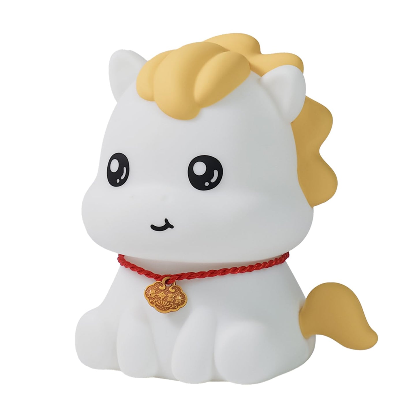Yesinaly Rechargeable Silicone Cute Pony Night Light for Kids - Dimmable Touch Lamp for Nursery, Bedroom | Cute Baby Toddler Nightlight, Year of The Horse Gift (2026)