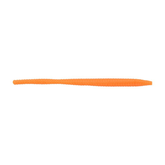 Berkley PowerBait Power Floating Trout Worm Fishing Bait, Fluorescent Orange, 3in | 8cm, Irresistible Scent & Flavor, Realistic Worm Profile, Ideal for Trout and More