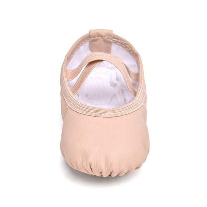Stelle Ballet Shoes PU Ballet Flats for Girls(Ballet Pink,9MT)