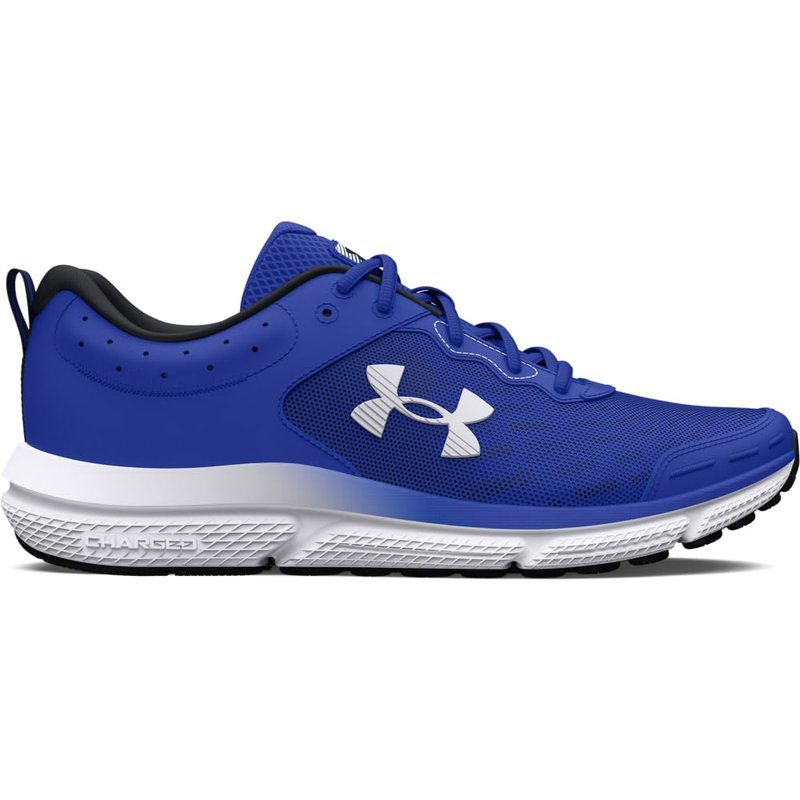 Under Armour Men's Charged Assert 10, (403) Team Royal/Team Royal/White, 9.5, US