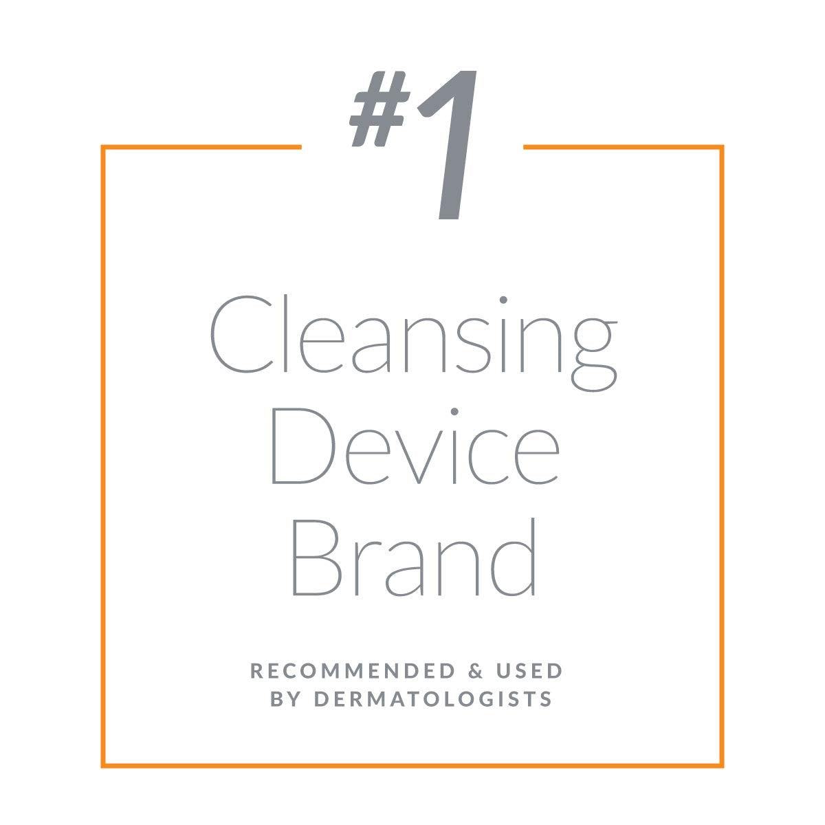 Clarisonic Sonic Face Exfoliator Cleansing Brush Head | Gentle Exfoliating Brush to Brighten Skin | Suitable for Sensitive Skin