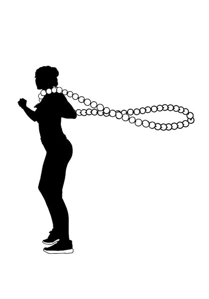 RR ROUND RICH DESIGN Wooden Hula Weighted Exercise Hoop for Fitness (Do Not Copy Patented Products) Natural