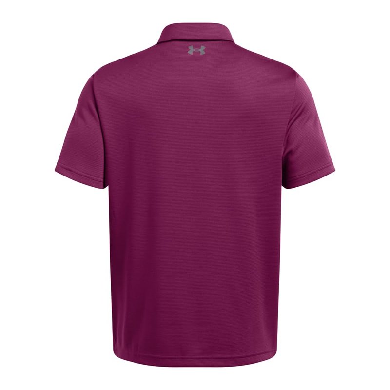 Under Armour Men's Tech Golf Polo, (505) Purple Gemini / / Pitch Gray, Small