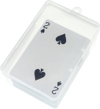 UNO Card Storage Box - High Capacity Plastic Case for 112 Cards | 4-Pack