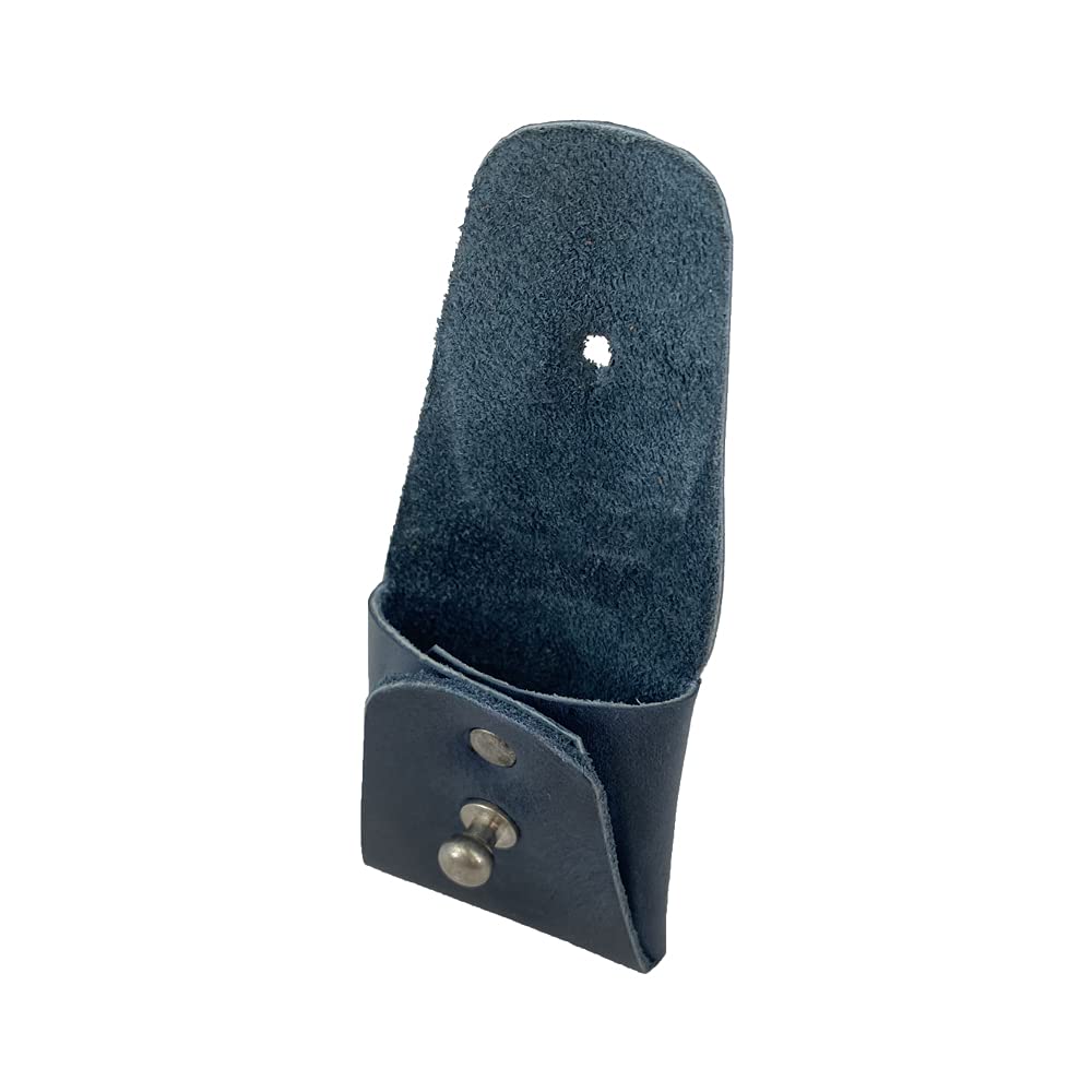Hide & Drink, Leather Minimalist Coin Pouch, EarPods Case, SD Card Holder, Wallet and Cash Organizer, Handmade Includes 101 Year Warranty (Slate Blue)