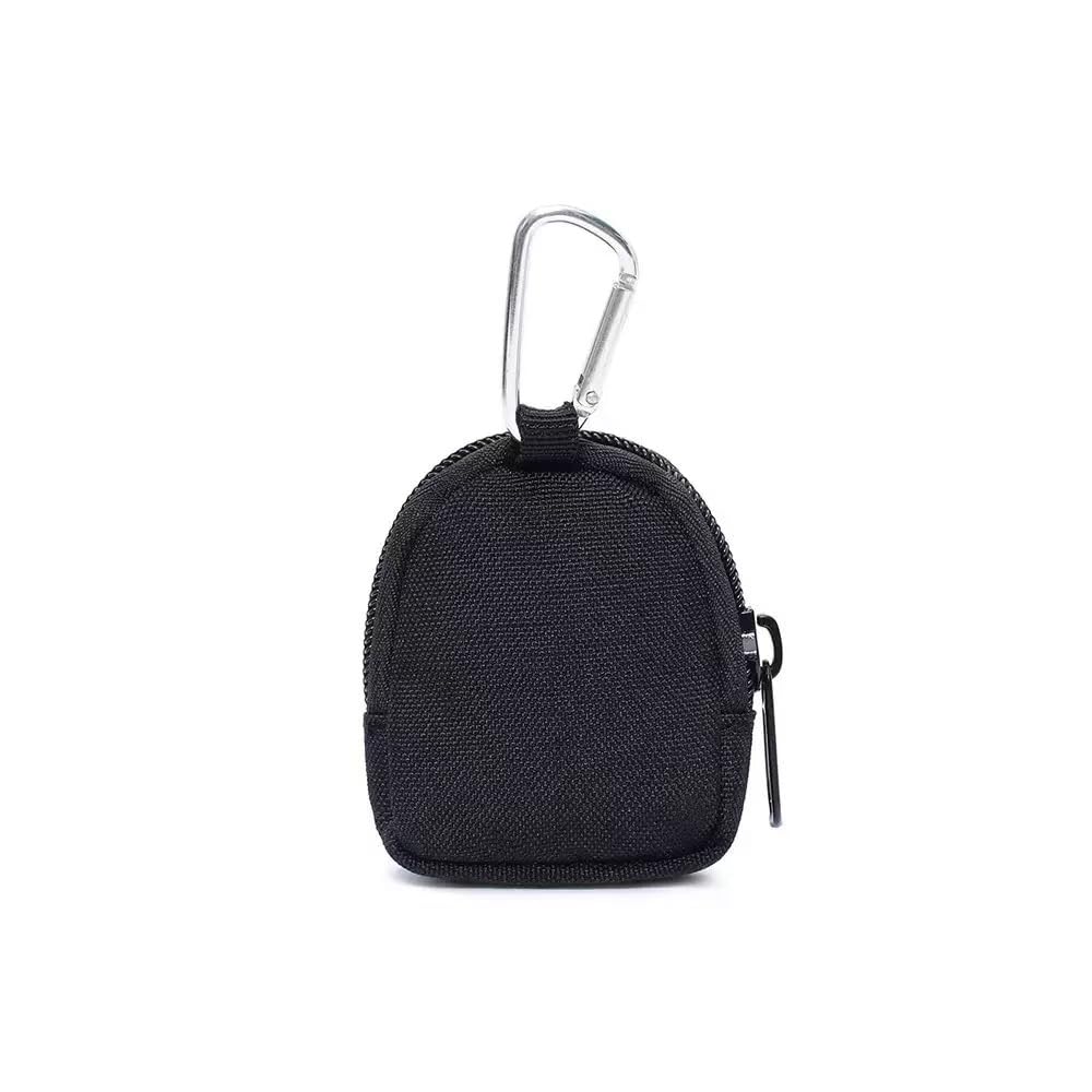 AIBFRID 4Pcs Mini Backpack Keychain,Cute Cosmetic Bag for Women, Makeup Bag Key Pocket Lipstick Bag Card Holder Data Cable Organizer Zipper Pouch (tactical keychain pouch)