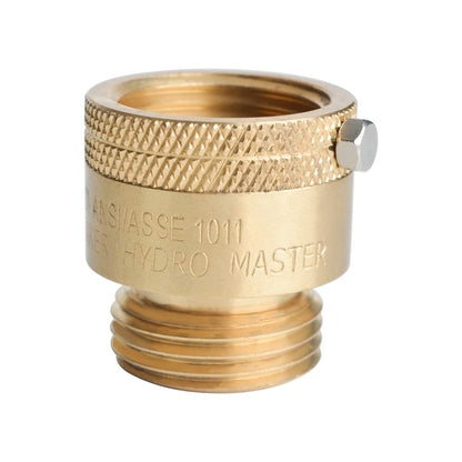 HYDRO MASTER Vacuum Breaker Valve,Hose Bib Backflow Preventer, 3/4 Inch, Brass Finish
